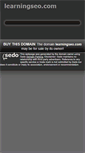 Mobile Screenshot of learningseo.com
